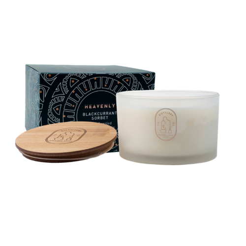 Distillery Soy Candle 450g HEAVENLY Blackcurrant Sorbet