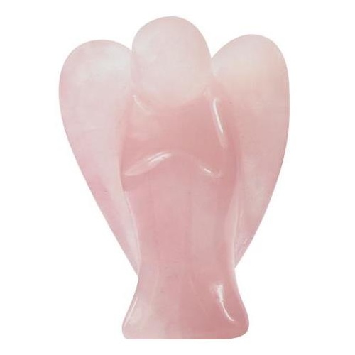 Crystal Divine Angel ROSE QUARTZ individual