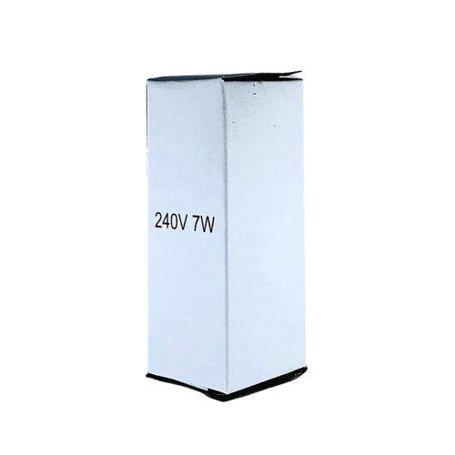 Globe CLEAR 7w (220v - 240v) UNBRANDED WHITE BOX