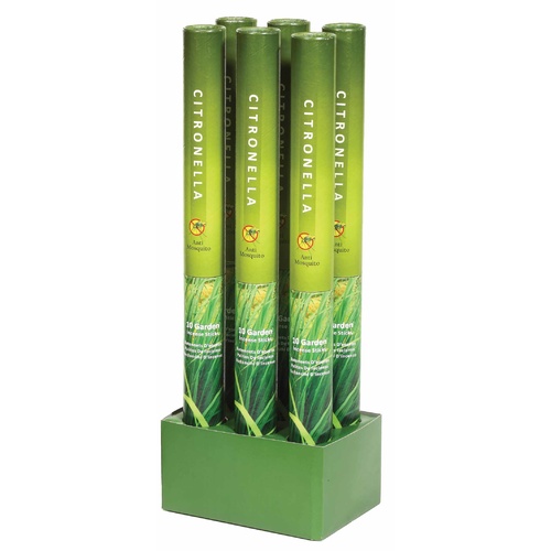 Jumbo Citronella Garden Incense - Full Box (6x tubes)