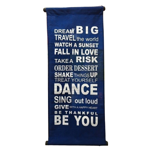 Dream Big Banner - Black