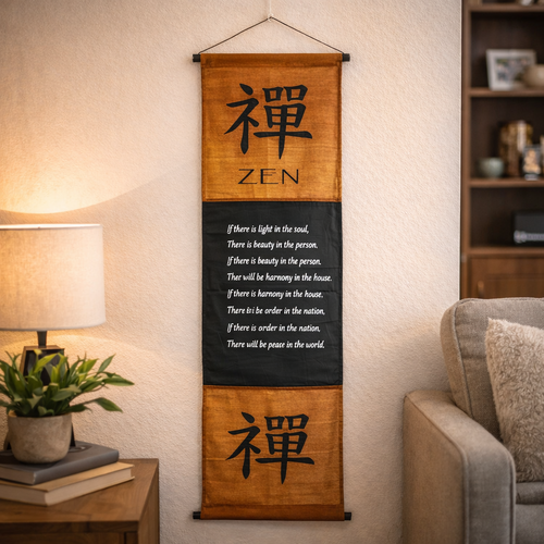 Affirmation Banner - Zen - Copper