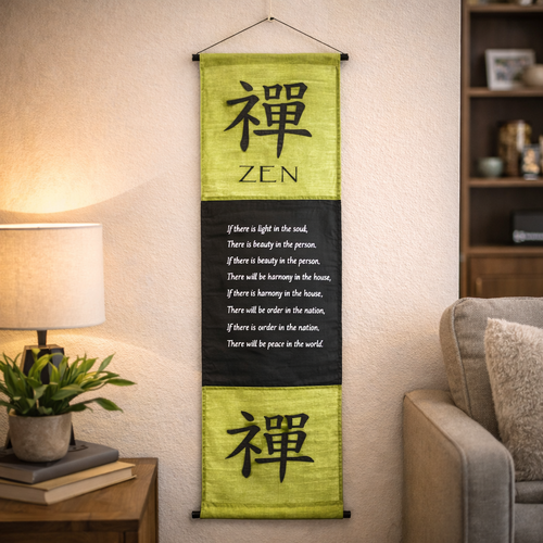 Affirmation Banner - Zen - Olive