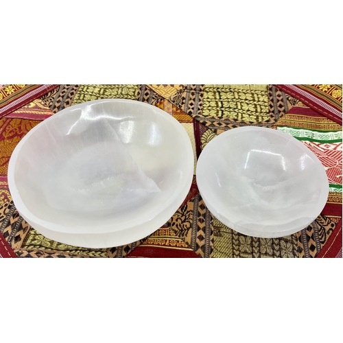Crystal Bowl SELENITE White 8-10cm
