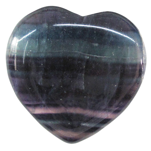 Fluorite Hearts 30 Pieces with Display Box