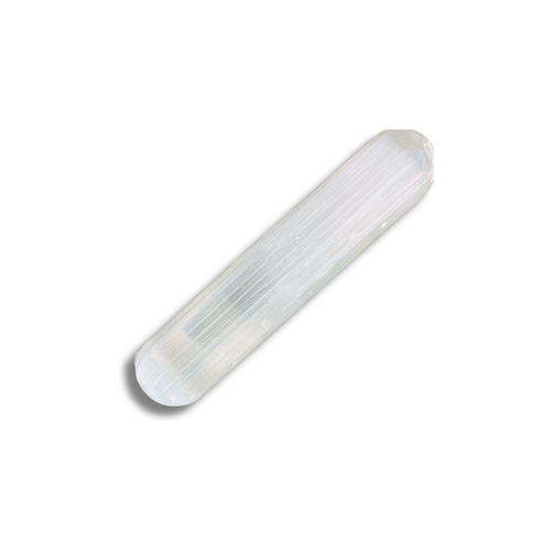 Selenite Crystal Massage Wand White 12cm