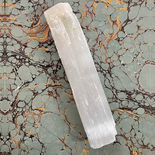 Selenite Crystal Log Natural White 2-3kg Single Log