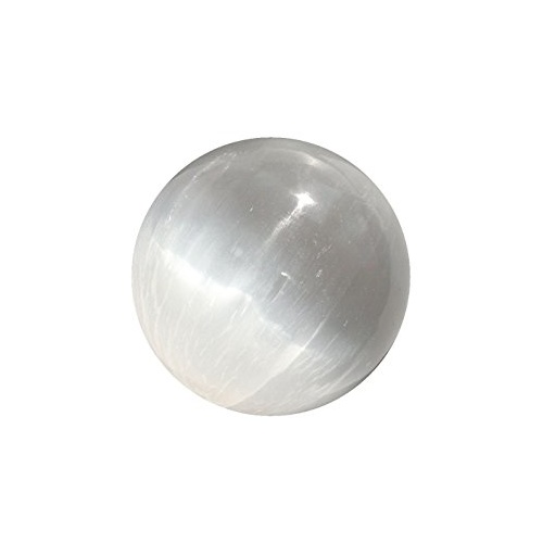 Crystal Sphere SELENITE White 4.5cm