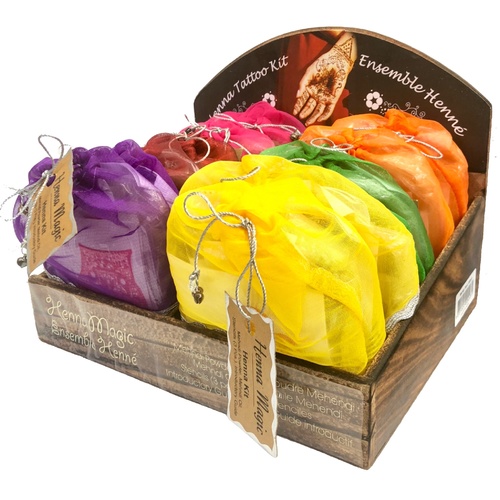 Henna Magic Kit DISPLAY UNIT of 12 packs