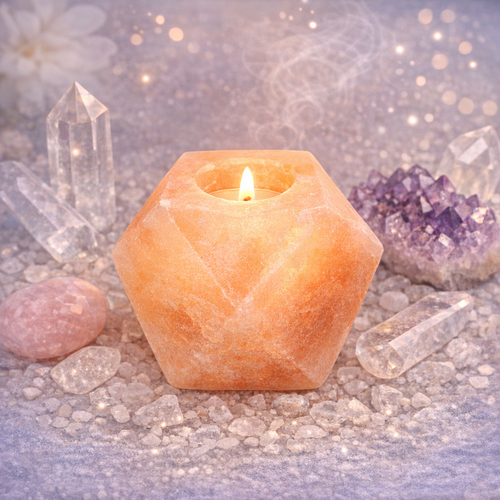 Himalayan Salt Tealight DIAMOND