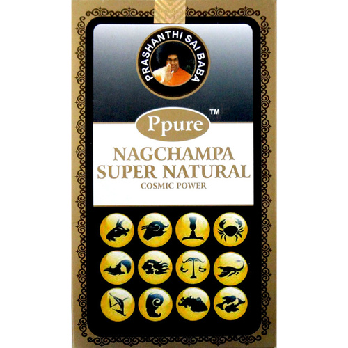 Ppure Incense SUPER NATURAL Box of 12 Packets