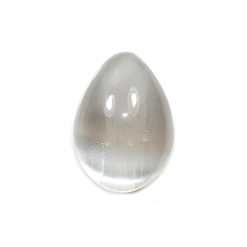 Crystal Egg SELENITE white