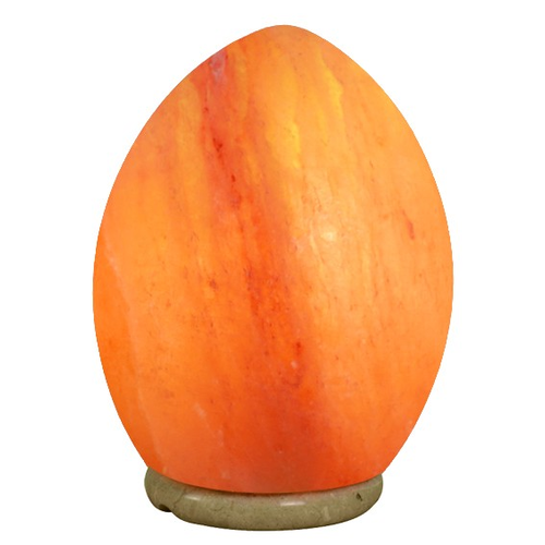Himalayan Salt Lamp DRAGON EGG Wood Base