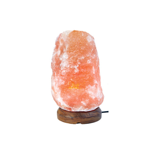 Himalayan Salt Lamp 2-3KG NATURAL Wood Base