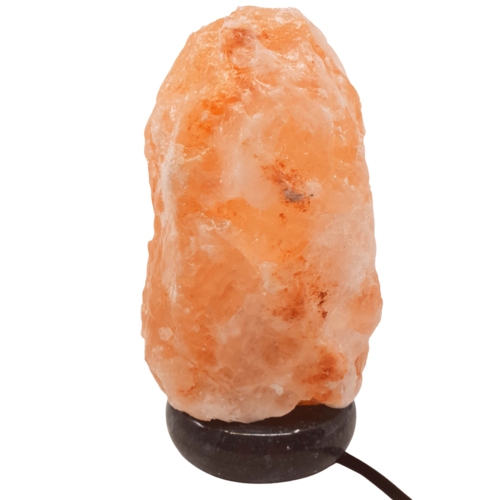 Himalayan Salt Lamp 3-4kg NAUTRAL Marble Base