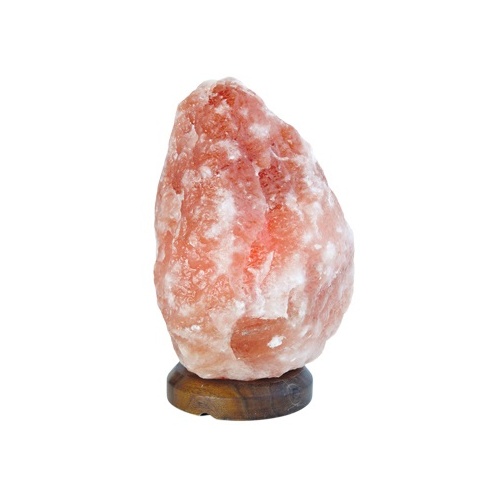 Himalayan Salt NATURAL ORNAMENT 8-10KG with Wooden Base