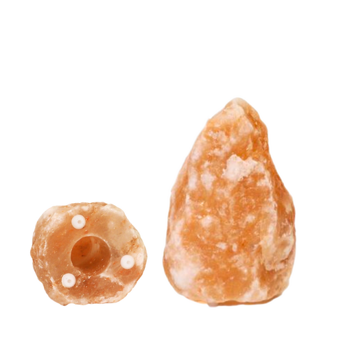Himalayan Salt Lamp NATURAL 1-3KG Fairy LOW VOLTAGE