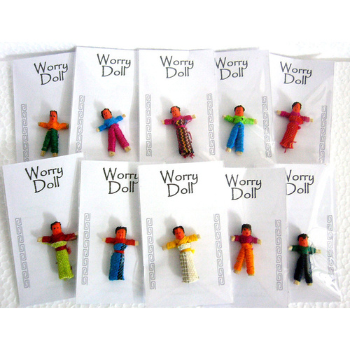Worry Doll Pack of 10 - small
