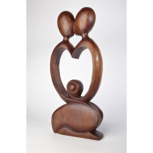 Kissing Couple Statue of Love - 40cm