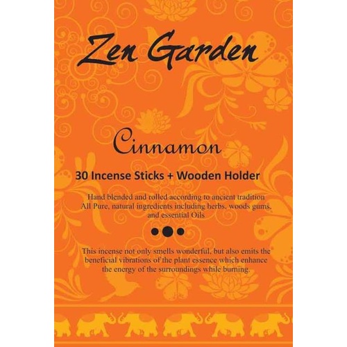 Zen Garden Incense CINNAMON Single Packet