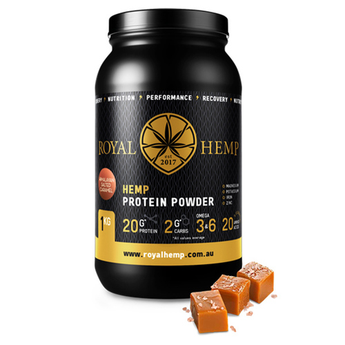 Hemp Protein Powder Himalayan Salted Caramel (1kg)