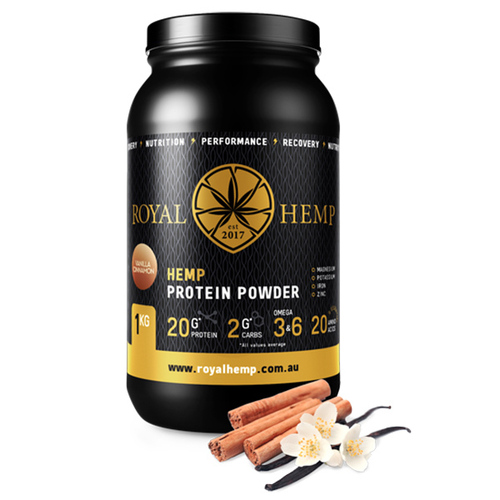 Hemp Protein Powder Vanilla Cinnamon (1kg)