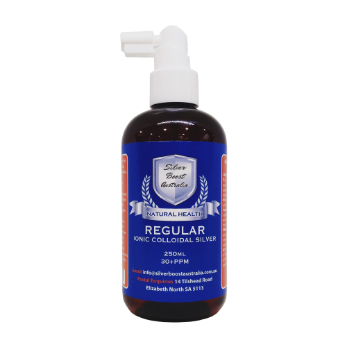 Silver Boost Ionic Colloidal Silver REGULAR 30+PPM 250ml