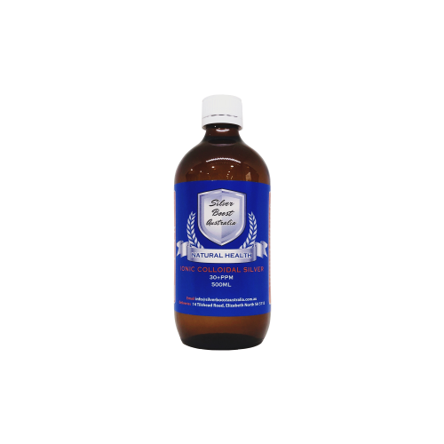 Silver Boost Ionic Colloidal Silver REGULAR 30+PPM 500ml