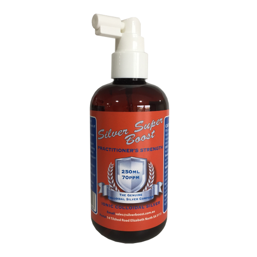Silver Boost Colloidal Silver Burns, Bites, & Stings - 70PPM 250ml