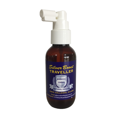 Silver Boost Colloidal Silver TRAVELLER SPRAY 200PPM 100ml