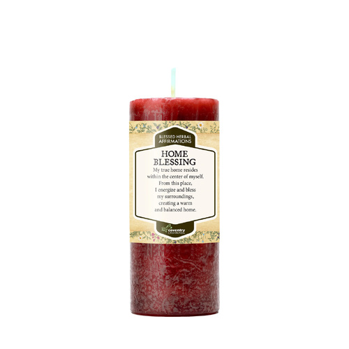 Affirmation Candle HOME BLESSING