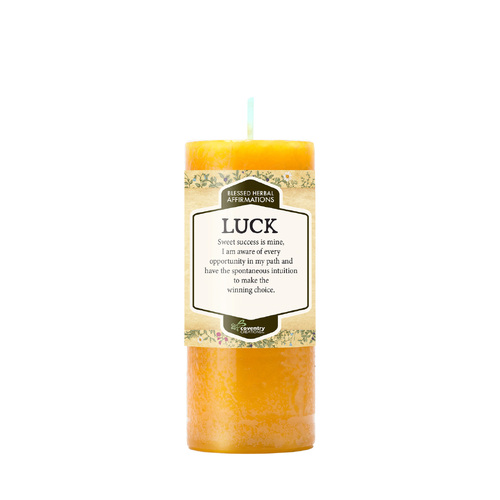Affirmation Candle LUCK