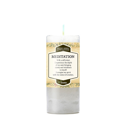 Affirmation Candle MEDITATION