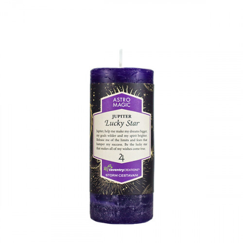 Astro Magic Candle JUPITER Lucky Star