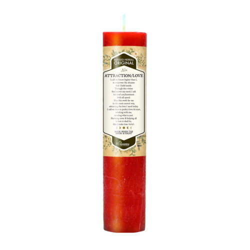 Blessed Herbal Candle ATTRACTION/LOVE